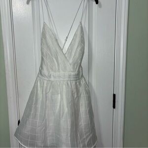White Semi Formal Dress